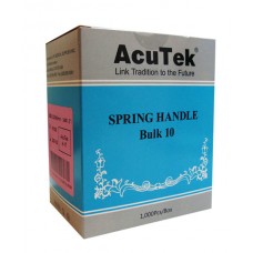 Acupuncture Needle (Spring Handle Bulk 10)  "AcuTek”brand (34# 1 inch) 1000 Pcs/ Box